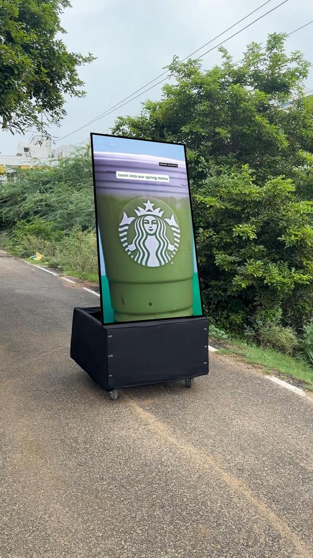 Feastify mobile advertising robot — prototype 5