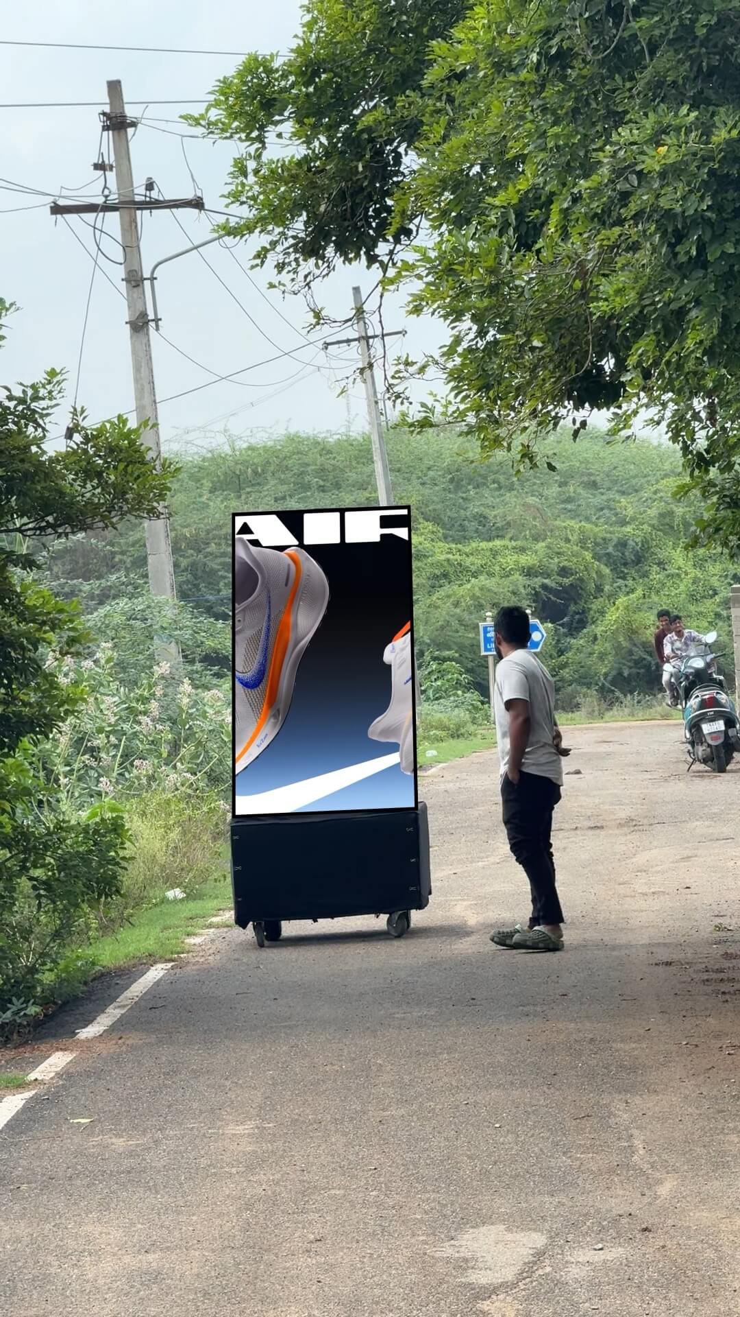 Feastify mobile advertising robot — prototype 2