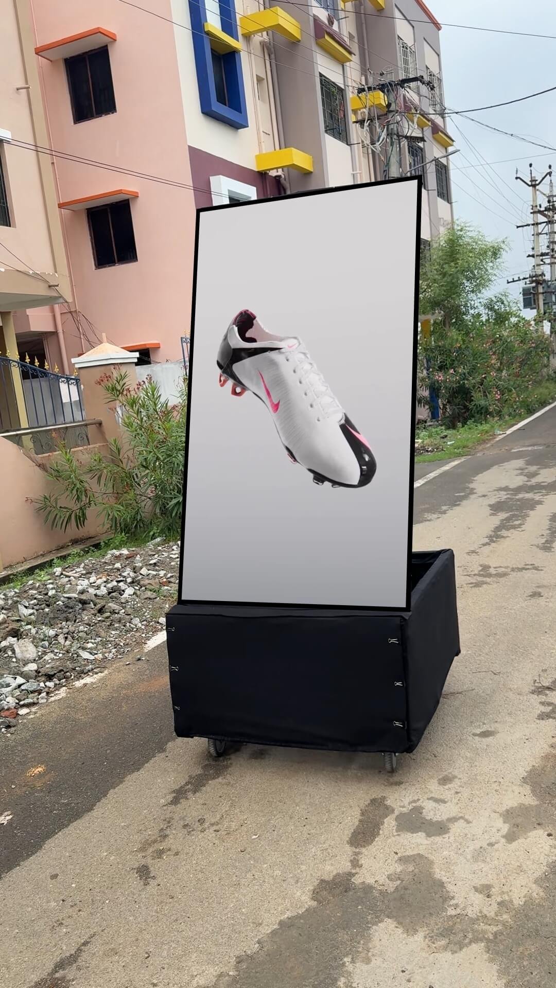 Feastify mobile advertising robot — prototype 9